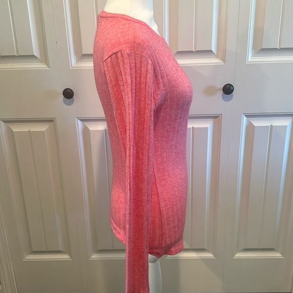 Zenana Small Pink Ribbed Knit Sweater NWOT - Picture 5 of 9